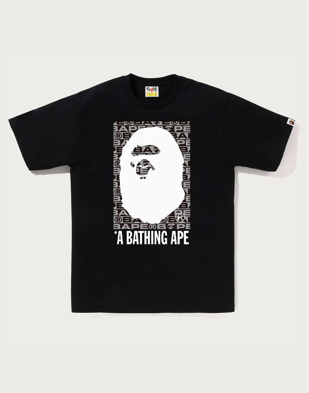 LUX SPORT PATTERN BOX APE HEAD TEE MENS