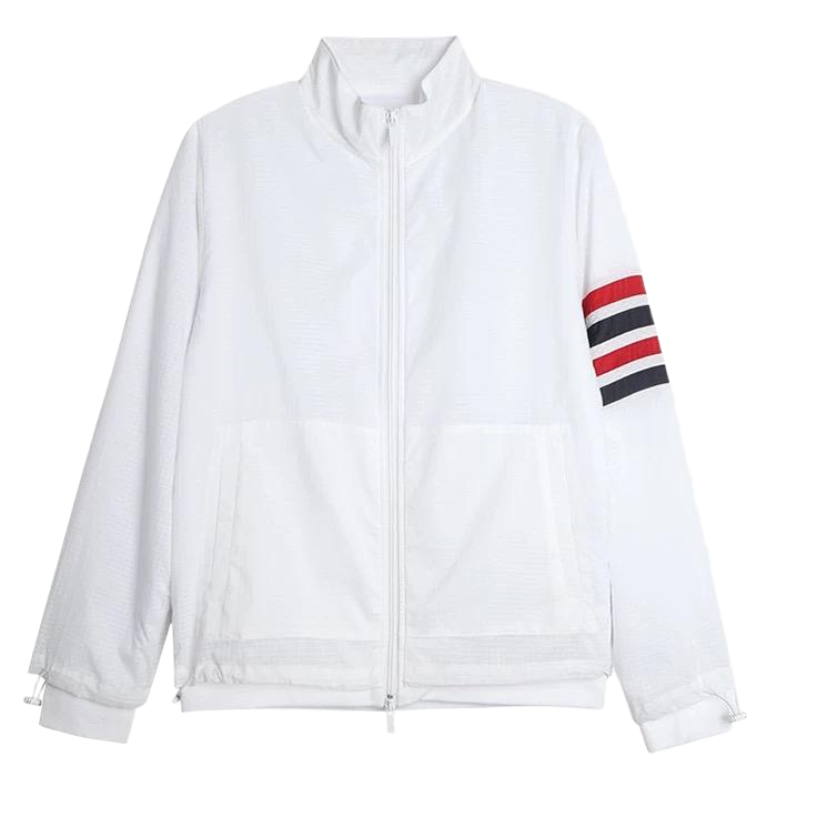 Checkered embossed jacket | Thom Browne