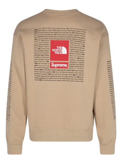 Supreme x The North Face "Khaki" sweatshirt