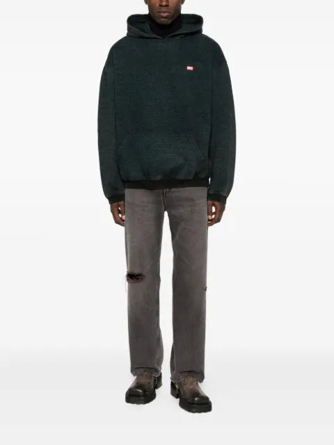 Diesel S-Kai logo-patch hoodie