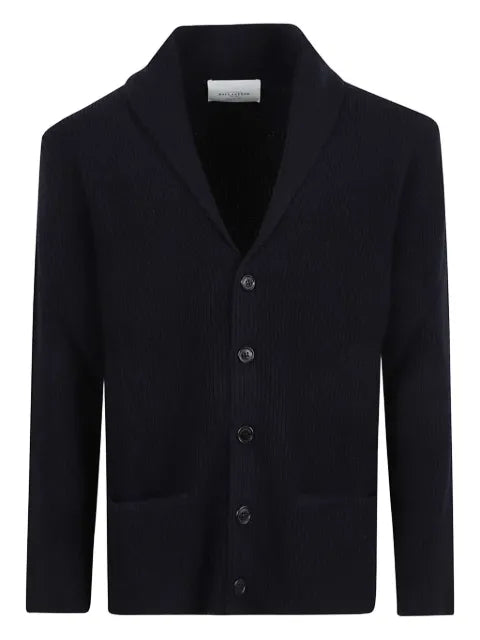 Ballantyne buttoned shawl-collar cardigan