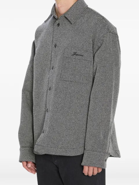 Jacquemus Molino  pointed-collar buttoned shirt jacket