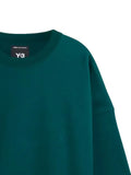 Y-3 brushed terry crew sweatshirt
