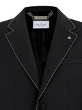 Philipp Plein blazer contrast stitching