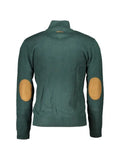 Gian Marco Venturi Vintage zip-up elbow-patch cardigan