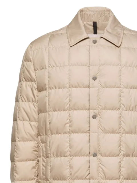 Moncler Castellana down quilted press-stud shirt jacket