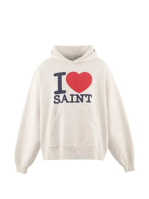 SAINT MXXXXXX graphic-print hoodie