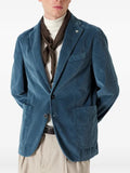 Manuel Ritz corduroy single-breasted blazer