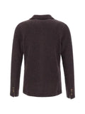 Eleventy knit patch-pocket blazer