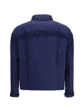 Baziszt Vedu fringe-trimmed reversible jacket