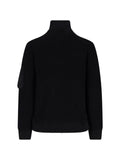 sacai ribbed-knit zip-up cardigan