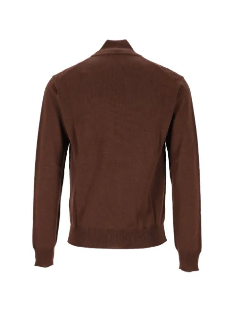 Corneliani intarsia-knit high-neck sweater