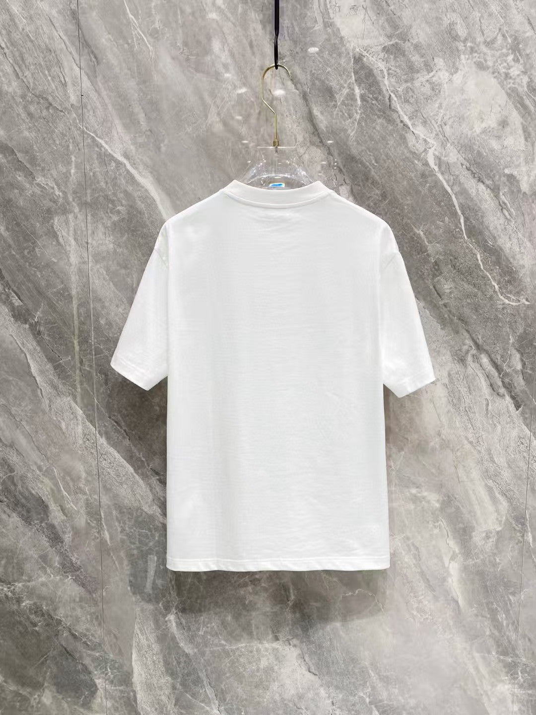 Amiri Arts District Multi‑Line Text Graphic Crew‑Neck Short‑Sleeve T‑Shirt