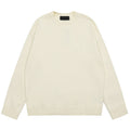 Fear of god Solid color fish mouth round neck Sweaters