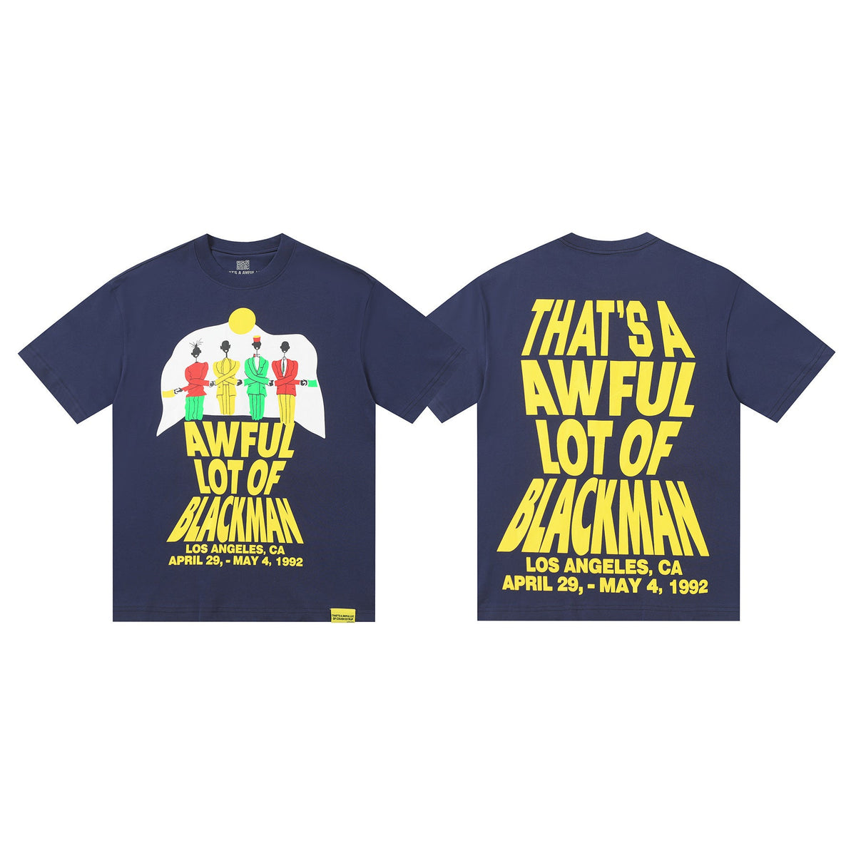 ALOCS Cough Syrup Multi‑Vintage Graphic Oversized Tee Streetwear