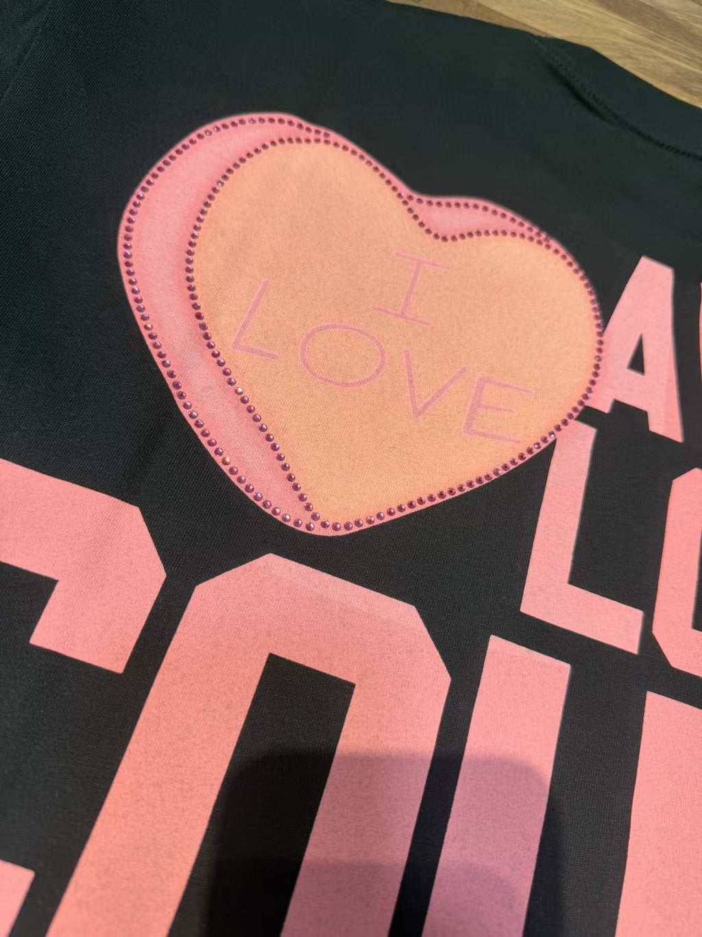THAT'S A AWFUL LOT OF COUGH SYRUP Heart Cupid Graphic T-Shirt
