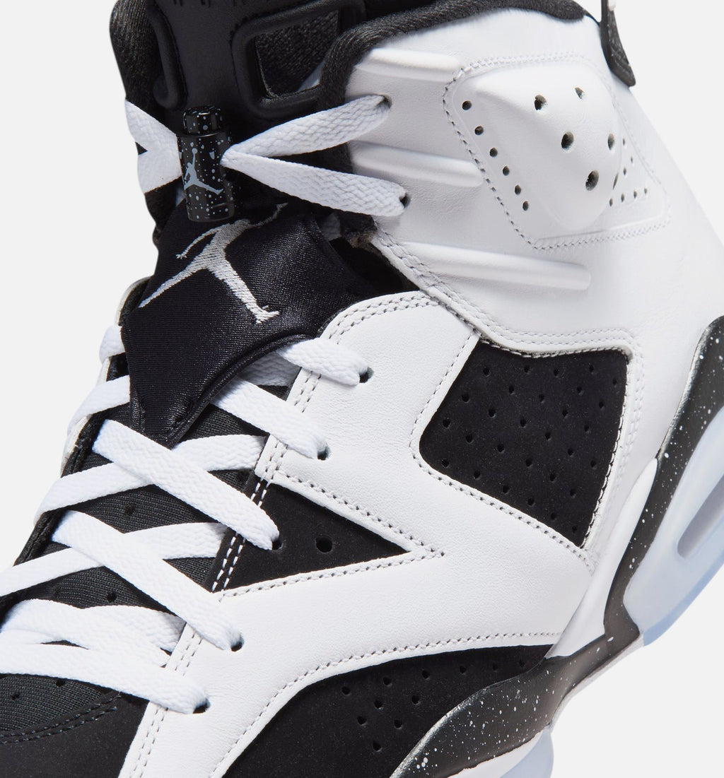 Air Jordan 6 Retro Black and White Men's Lifestyle Shoes