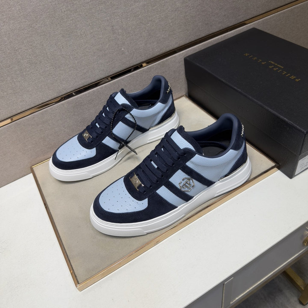 Philipp Plein Men's Paneled Low-Top Sneakers