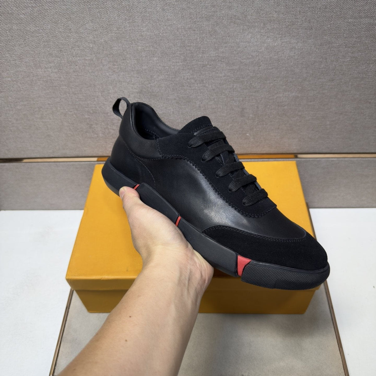Louis Vuitton Men's Paneled Low-Top Sneakers