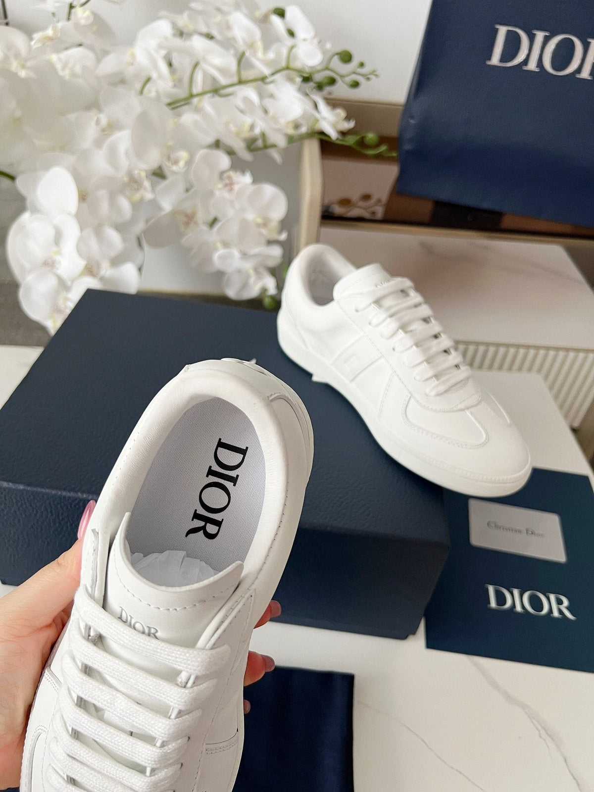 Dior B01 Low-Top Sneakers