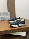 Premiata Men's Paneled Lace-Up Sneakers